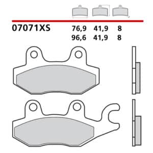 Pastiglie freno Brembo 07071XS