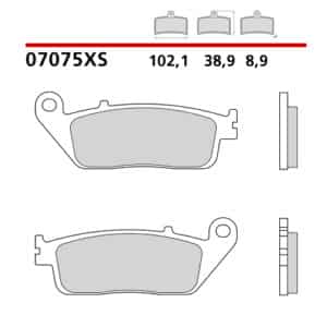 Pastiglie freno Brembo 07075XS