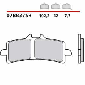 Pastiglie freno Brembo 07BB37SR