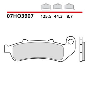 Pastiglie freno Brembo 07HO39SA