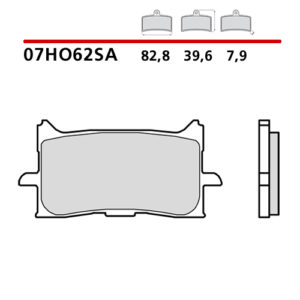 Pastiglie freno Brembo 07HO62SA