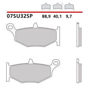 Pastiglie freno Brembo 07SU32SP