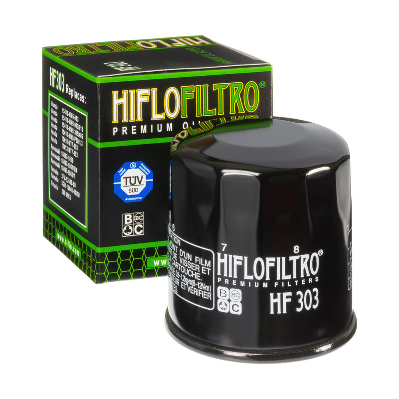 Filtro olio moto HiFlo HF303
