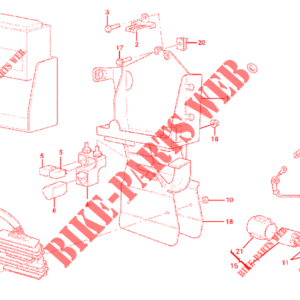 Gommino antivibrante Ducati 76410841A