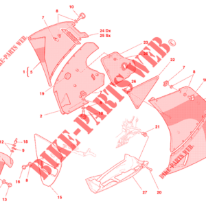 Rondella in nylon Ducati 85610421A