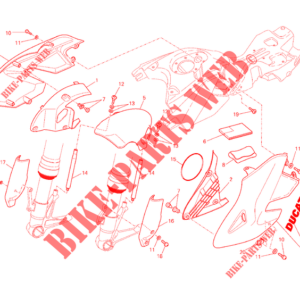 Fissaggio rapido Ducati 85041101A