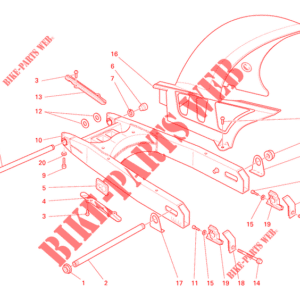 Vite Tcei M3*8 Ducati 77150048B