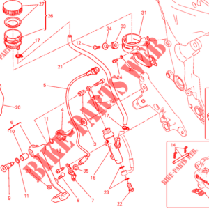 Interruttore stop posteriore Ducati 53940035B