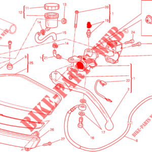 Vaschetta olio Ducati 58540081A