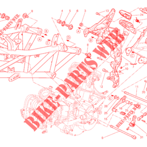 Gommino pedale cambio Ducati 76411322A