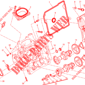 Guarnizione coperchio valvole Ducati 78811131A