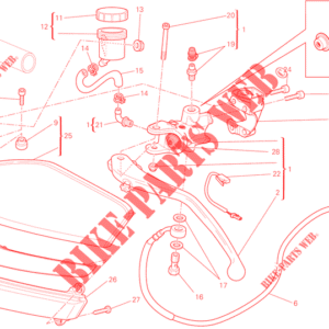 Indicatore di direzione anteriore sx Ducati 53010251B