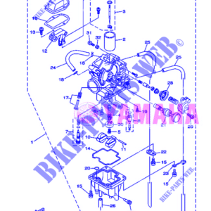 Guarnizione Yamaha 360-24512-00