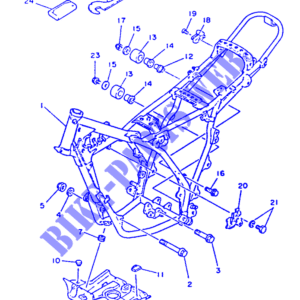 Gommino Yamaha 90480-14023