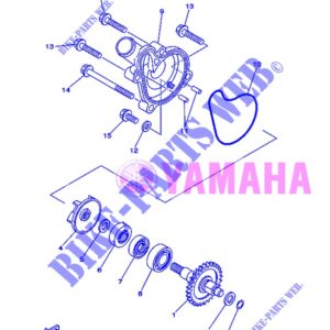 Rondella Yamaha 90201-08512