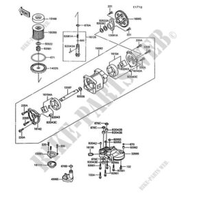 Spacer Kawasaki 92026-1534