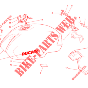 Emblema Ducati Ducati 43510321AA