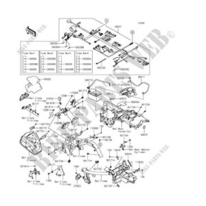 Screw, tapping 5x16 Kawasaki 92172-0238