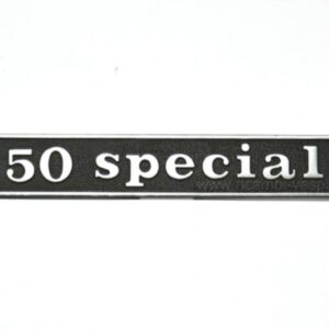 Targhetta "50 Special" Cif 09DZ-007-CI