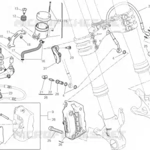 Tubo in gomma Ducati 87711411A