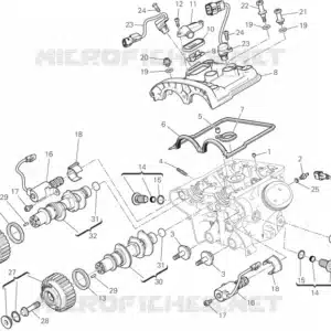 Guarnizione canotto candela Ducati 78811341B
