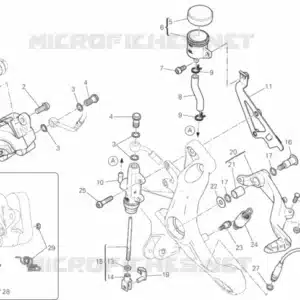 Interruttore stop posteriore Ducati 53940034C
