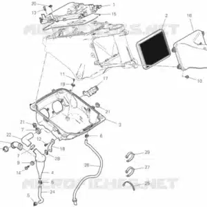 Filtro aria Ducati 42610712A