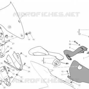 Decalcomania Ducati 4381A911A