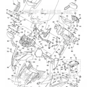 Vite di fissaggio Yamaha 90154-05007