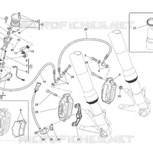 Distanziale Ducati 71313641A