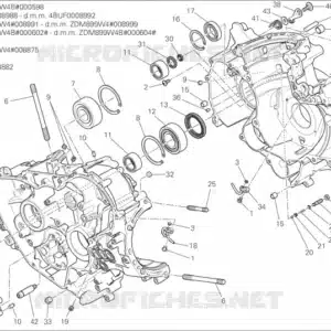 Paraolio 40*55*7 Ducati 93040431A