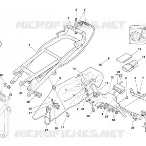 Lente lampeggiatore Ducati 53240011AA
