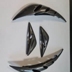 Kit areatori sup. + estr. post. TR1/TRj/TR2 Airoh Helmets Codice 1314AG