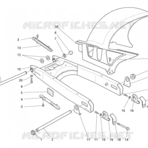 Vite M10*30 Ducati 77151568B