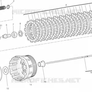 Vite TCEI M6*16 Ducati 77150658B