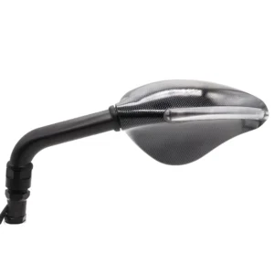 Specchio retrovisore FAR 7103 sinistro c/led carbon