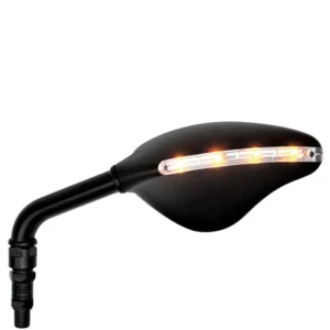 Specchio universale FAR 7099 Sinistro con freccia integrata Colore Nero