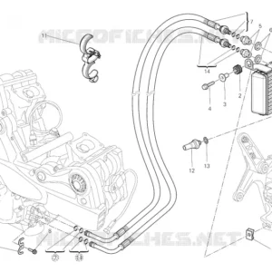 Pressostato olio Ducati 53940302A
