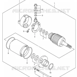 Pioastra portadiodi Suzuki 31132-13E00-000