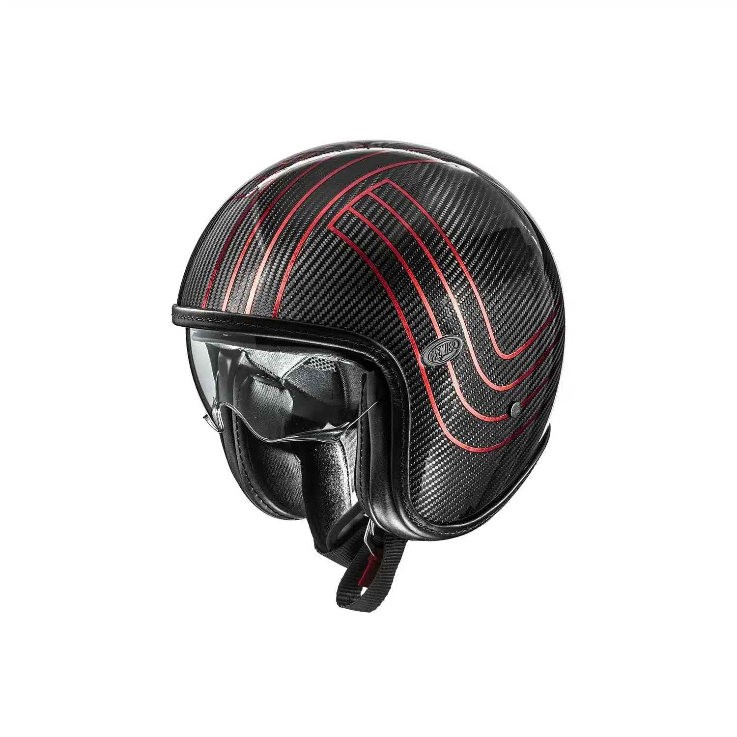 Casco moto jet Premier Helmets Vintage Platinum Edition Taglia XS - immagine 5