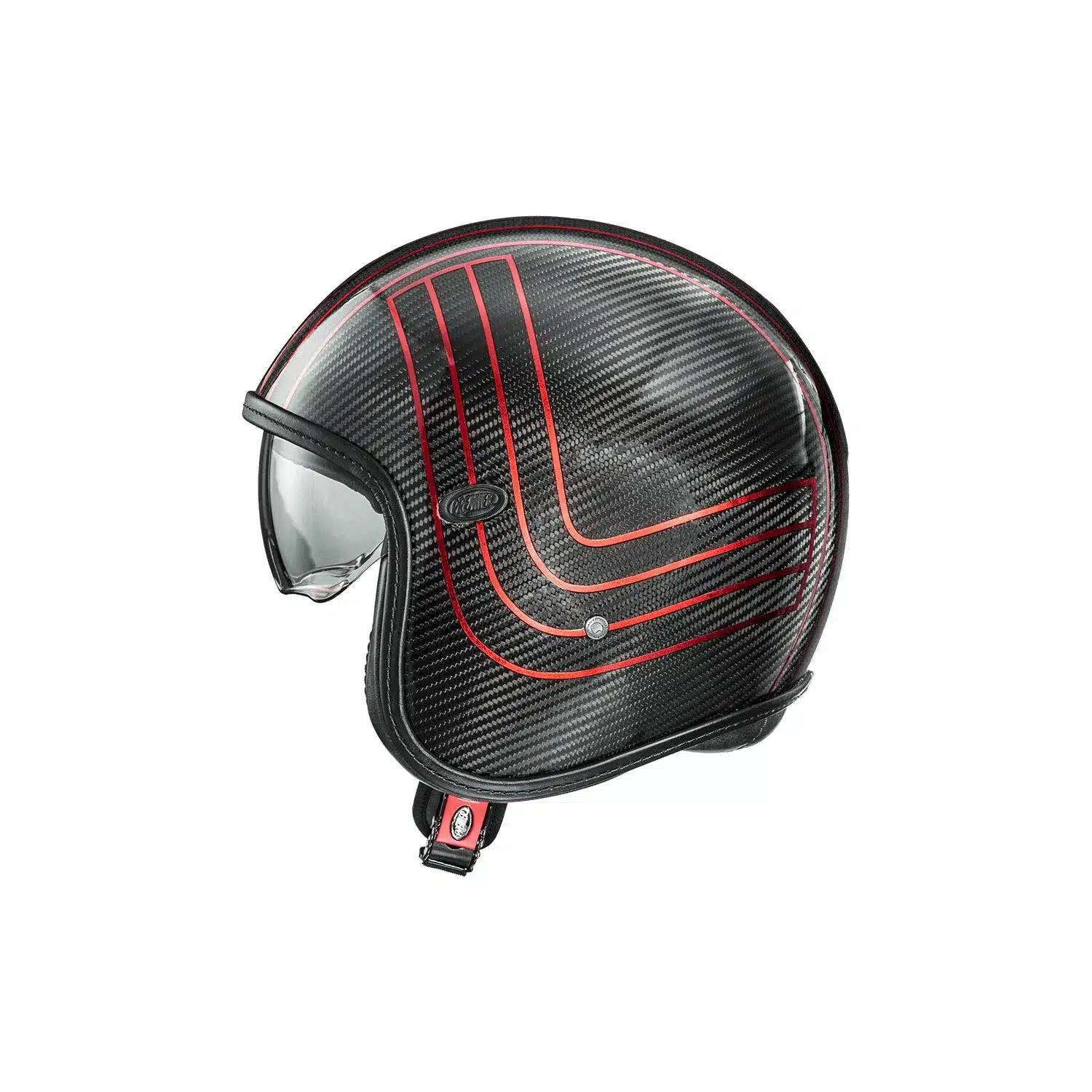 Casco moto jet Premier Helmets Vintage Platinum Edition Taglia XS