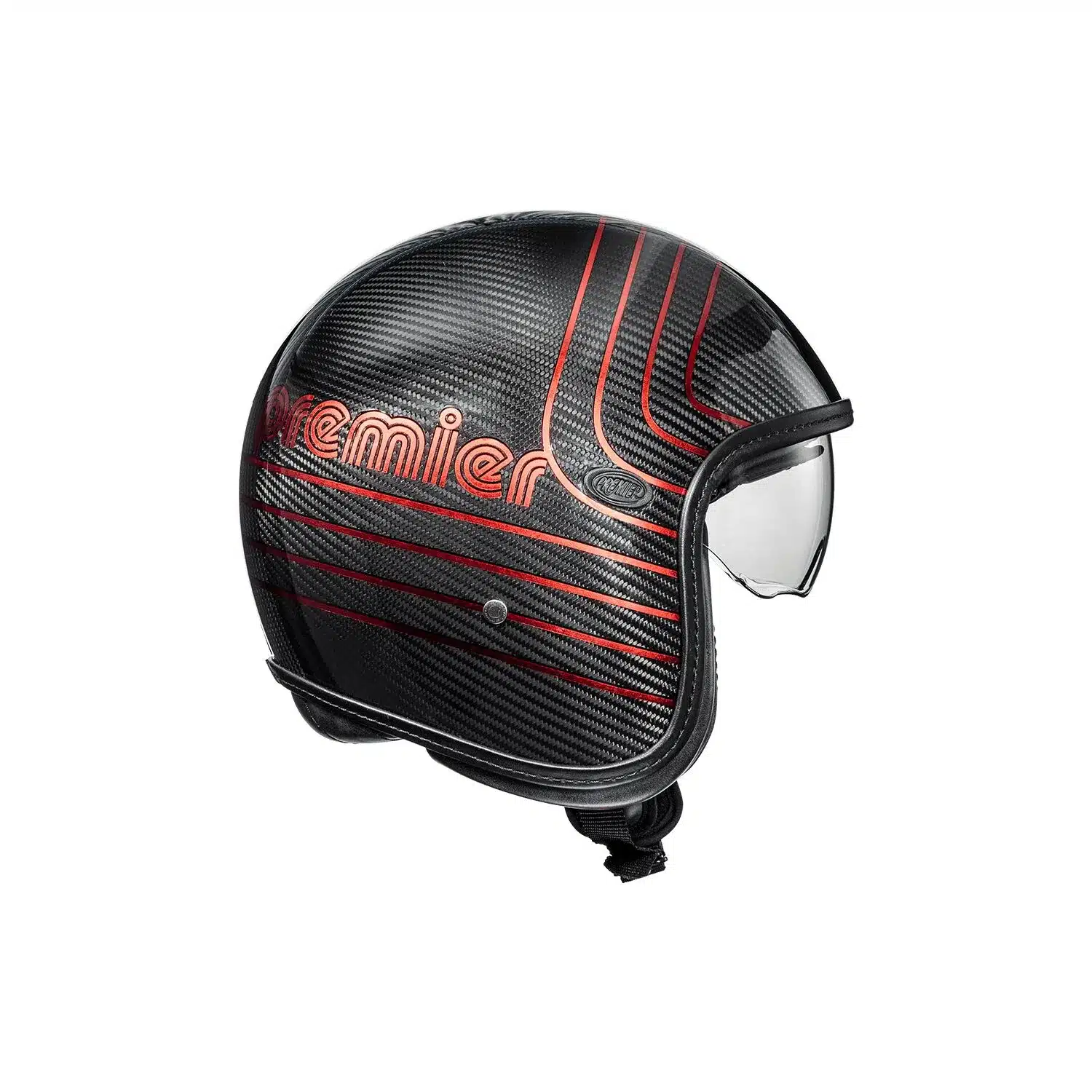 Casco moto jet Premier Helmets Vintage Platinum Edition Taglia XS - immagine 4