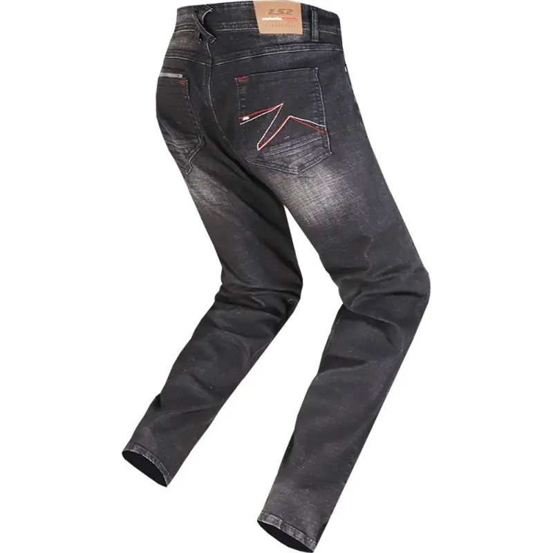 Jeans moto Ls2 Dakota Man Taglia M Colore Nero - immagine 2